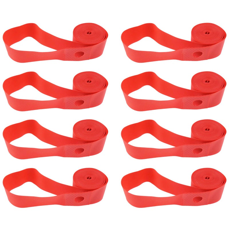 Kasteco 8 Pack Bicycle Rim Strip Rim Tape(700C x 20mm) - Image 1